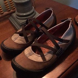 Organic Leather Mary Janes
